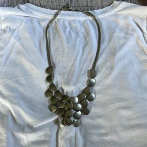 Silver Express Statement Necklace